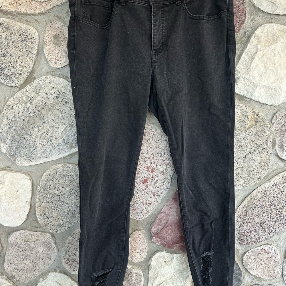 BKE Women's Black Skinny Jeans